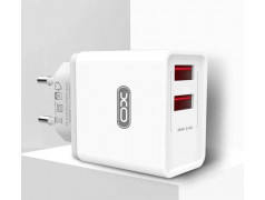 Chargeur double USB à charge rapide 2,4A secteur 220V