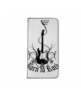 Etui portefeuille BORN TO ROCK SAMSUNG GALAXY A40