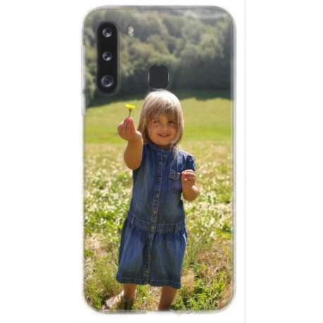 Coques souples PERSONNALISEES en Gel silicone pour SAMSUNG GALAXY A21