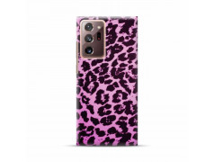 Coque souple SAMSUNG NOTE 20 leopard Rose