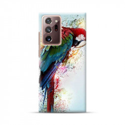 Coque souple SAMSUNG NOTE 20 Perroquet