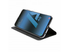 Etui portefeuille noir pour SAMSUNG GALAXY A40