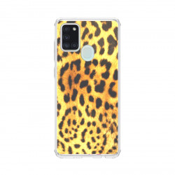 Coque souple samsung A21S leopard en gel