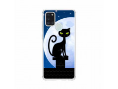 Coque souple samsung A21S Night Cat en gel