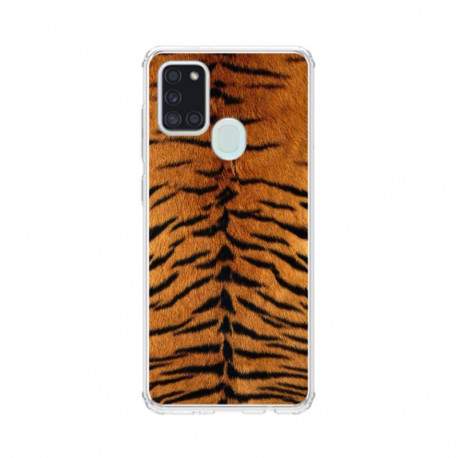 Coque souple samsung A21S Tigre