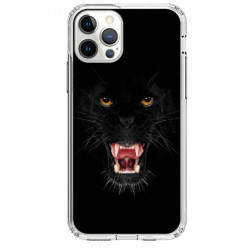 Coque souple Black Panthere pour iPhone 12 Pro