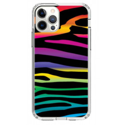 Coque souple iPhone 12 Pro Max Zebre Color