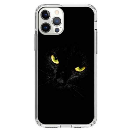 Coque souple iPhone 12 Pro Max Black Cat