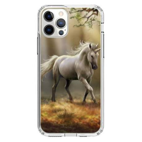 Coque souple iPhone 12 Pro Max Licorne