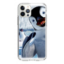 Coque souple iPhone 12 Pro Max pingouin