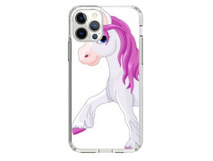 Coque souple iPhone 12 Licorne