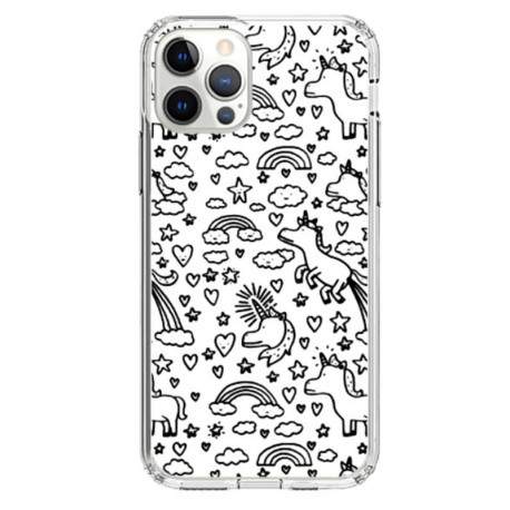 Coque souple iPhone 12 Licorne2