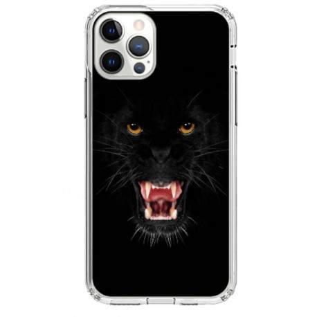 Coque souple iPhone 12 Black Panthere