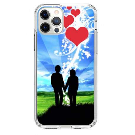 Coque souple iPhone 12 Couple