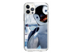 Coque souple iPhone 12 Pinguouin