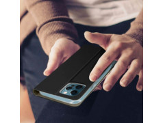 Etui cuir noir portefeuille iPhone 12 mini