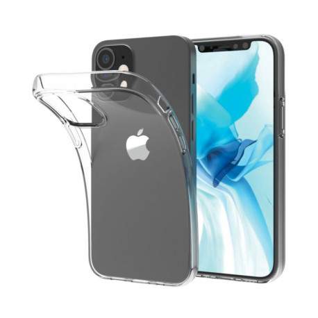 Coque TRANSPARENTE souple en gel iPhone 12