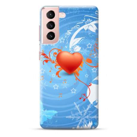 Coque Souple Love en gel pour SAMSUNG GALAXY S21