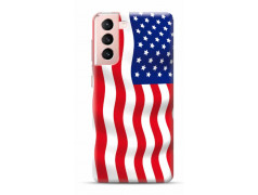 Coque Souple USA en gel pour SAMSUNG GALAXY S21