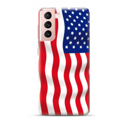 Coque Souple USA en gel pour SAMSUNG GALAXY S21