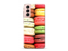 Coque Souple Macarons en gel pour SAMSUNG GALAXY S21