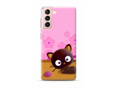 Coque Souple Cat en gel pour SAMSUNG GALAXY S21