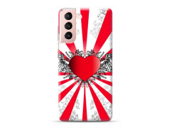 Coque Souple Love 2 en gel pour SAMSUNG GALAXY S21