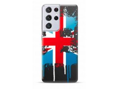 Coque Souple UK en gel pour SAMSUNG GALAXY S21 Ultra