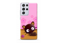 Coque Souple Cat en gel pour SAMSUNG GALAXY S21 Ultra