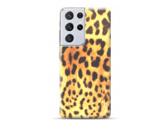 Coque Souple leopard en gel pour SAMSUNG GALAXY S21 Ultra