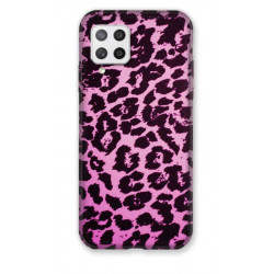 Coque souple SAMSUNG A42 Leopard mauve