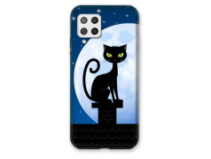 Coque souple SAMSUNG A42 Night Cat