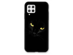 Coque souple SAMSUNG A42 Black Cat