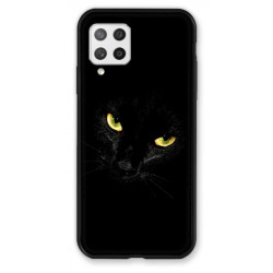 Coque souple SAMSUNG A42 Black Cat