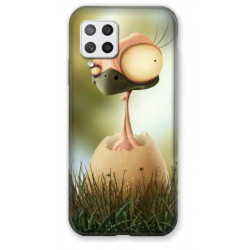 Coque souple SAMSUNG A42 Crazy Bird