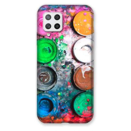 Coque souple SAMSUNG A12 Paint