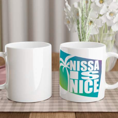 Mug de Nice NISSA IS NICE Mug de Nice NISSA IS NICE