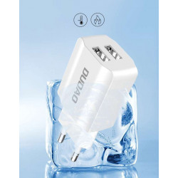 Chargeur Dudao double USB à charge rapide 5V/2.4A