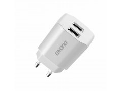 Chargeur Dudao double USB à charge rapide 5V/2.4A