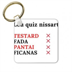 Porte-clés de Nice Lou Quiz nissart