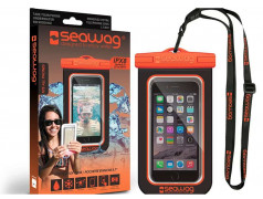 Pochette étanche SEAWAG noire et orange pour smartphones