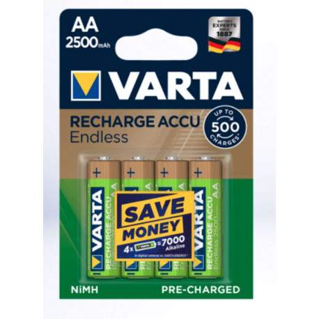 PILES VARTA rechargables AA/HR6 1.5V