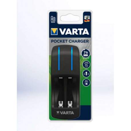 Pocket charger VARTA Pour 2 ou 4 piles AA/AAA