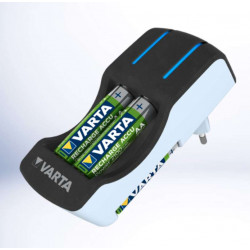 Pocket charger VARTA Pour 2 ou 4 piles AA/AAA