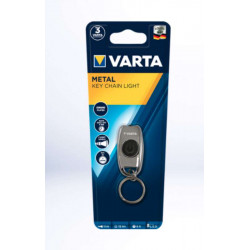 porte clefs VARTA torche en metal