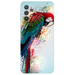 Coque souple Perroquet en gel Samsung Galaxy A32 5G