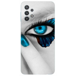 Coque souple Bleue Eye en gel Samsung A32 5G