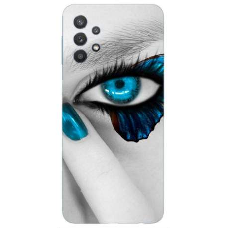 Coque souple Bleue Eye en gel Samsung A32 5G