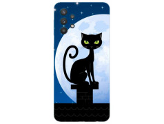 Coque souple Night Cat en gel Samsung A32 5G