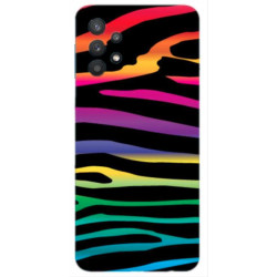 Coque souple Zebre color en gel Samsung A32 5G